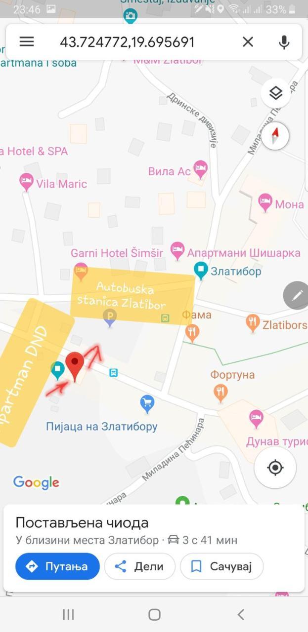 Apartman Dnd Zlatibor Sa Garazom Eksteriør billede